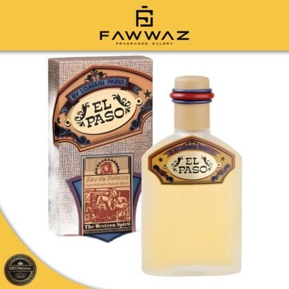 Lomani El Paso Men Eau De Toilette 100 ml – Parfum Pria Maskulin Segar Woody Aromatic Tahan Lama