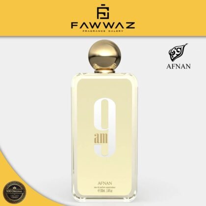 Afnan 9 AM Eau De Parfum 100 ml (White)